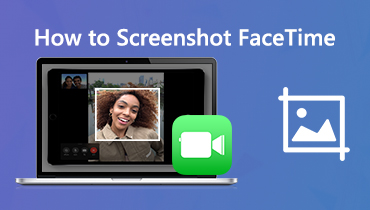 FaceTimeのスクリーンショットを撮る