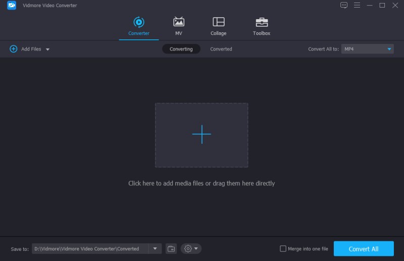 Vidmore Video Converterのインターフェース