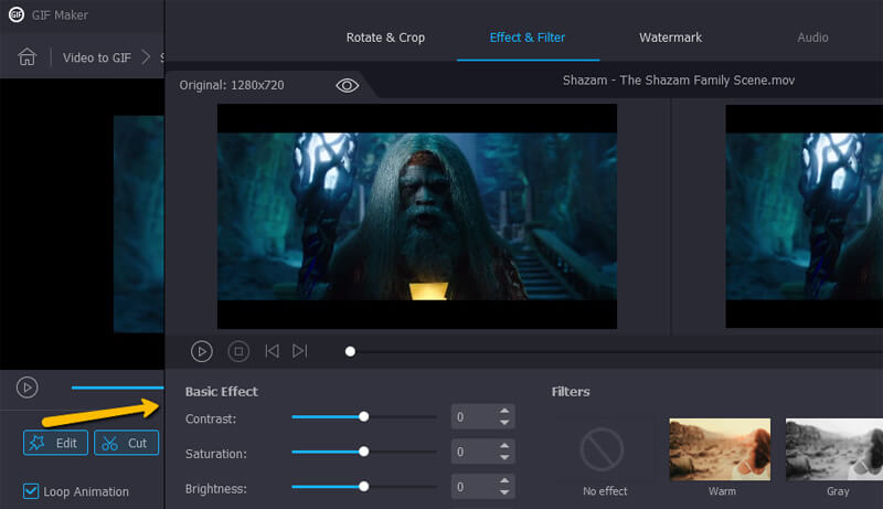 Vidmore Video Converterで動画を編集
