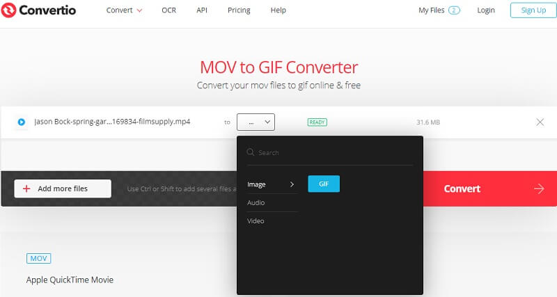 Convertio 枠線