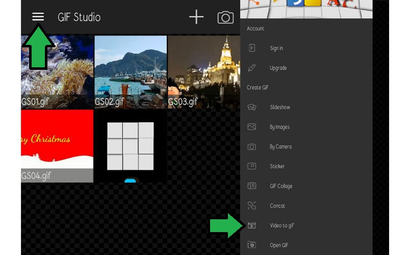 GIF Studio 動画からGIFへ