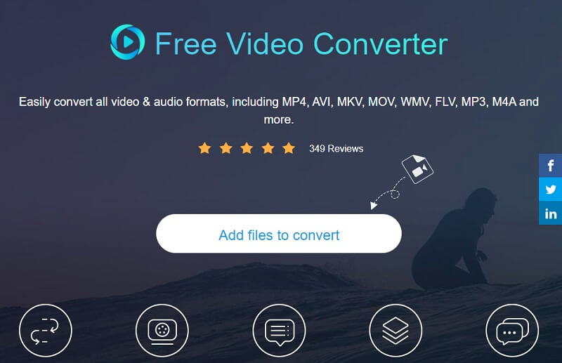 Vidmore Free ファイルを追加