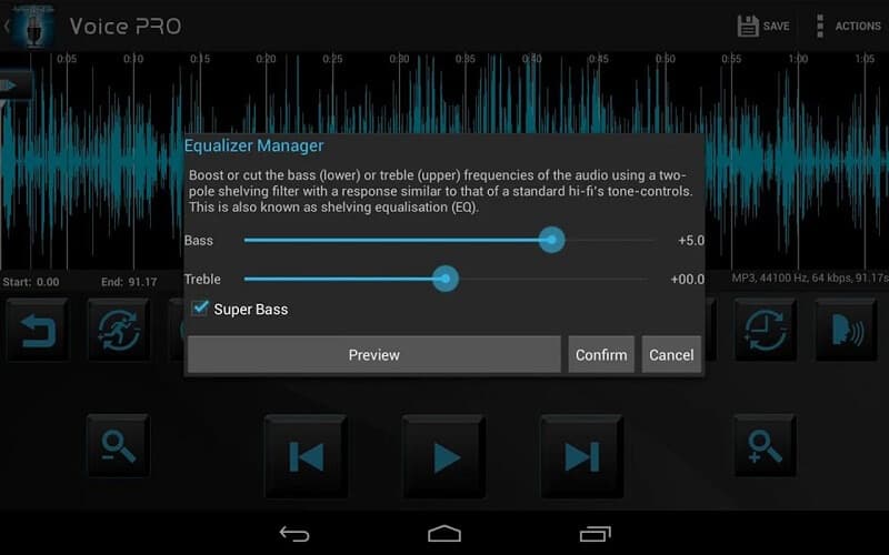 Voice PRO オーディオエディター Android