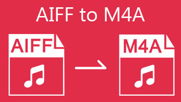AIFFをM4Aに変換