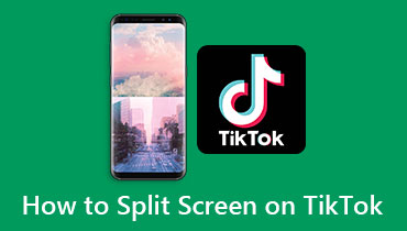 TikTok で分割スクリーンにする