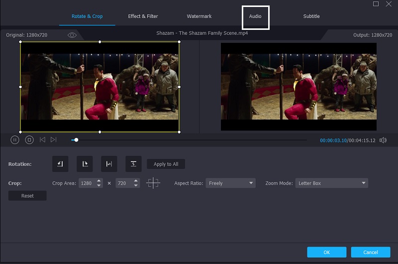 編集セクションへ移動 Vidmore