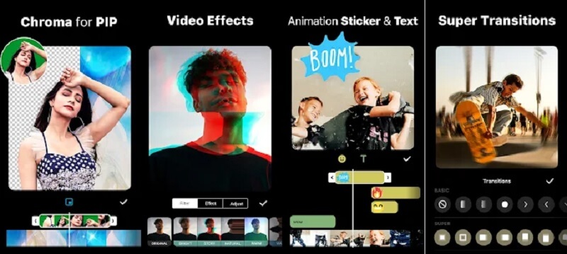 InShot インターフェース