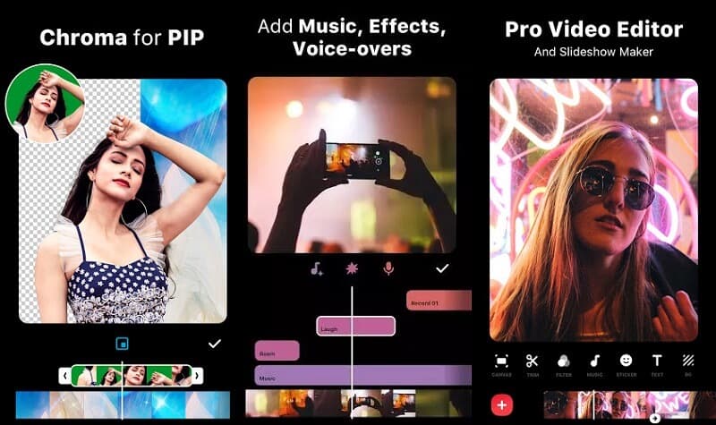 InShot インターフェース