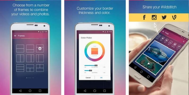 Video Stitch インターフェース