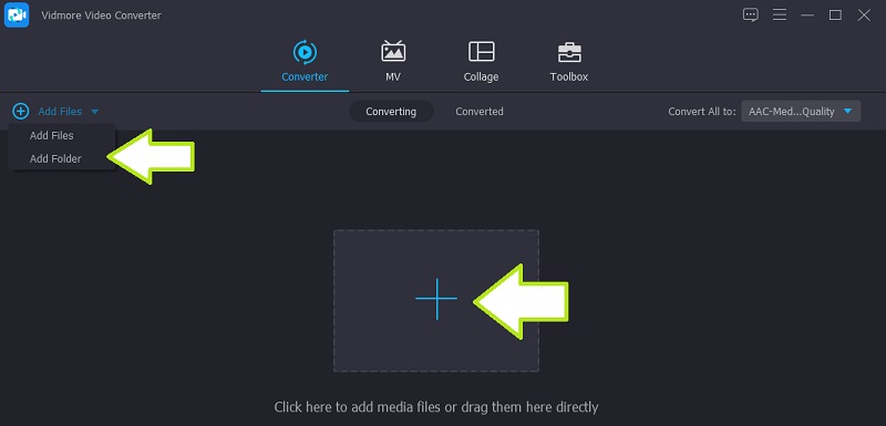 Vidmore メディアファイルを追加