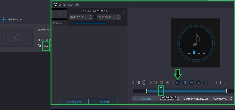 Vidmore AIFF ファイルを編集