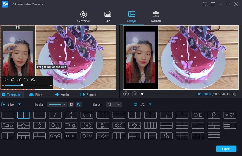 Vidmore編集テンプレ