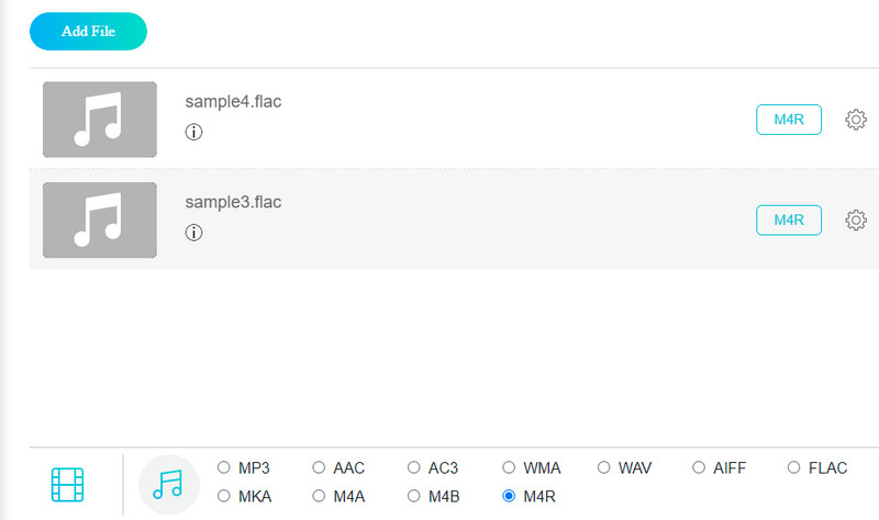 Vidmore Free FLACファイルを読み込み