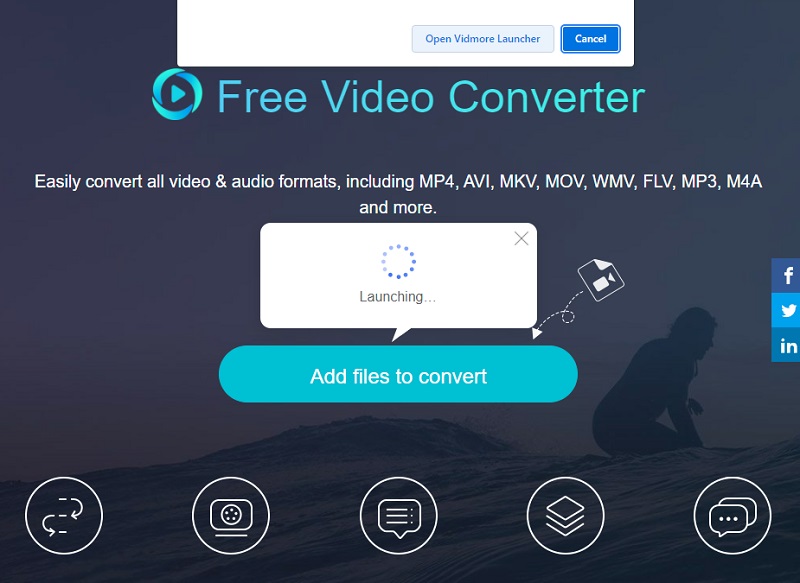 Vidmore Online：ランチャー起動用