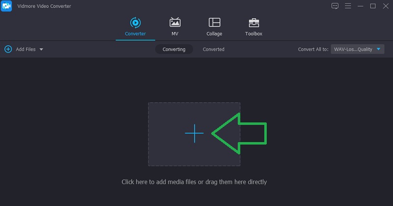 Vidmore VC AAC ファイルを追加