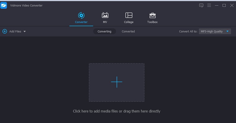 Vidmore VC メディアファイルの追加