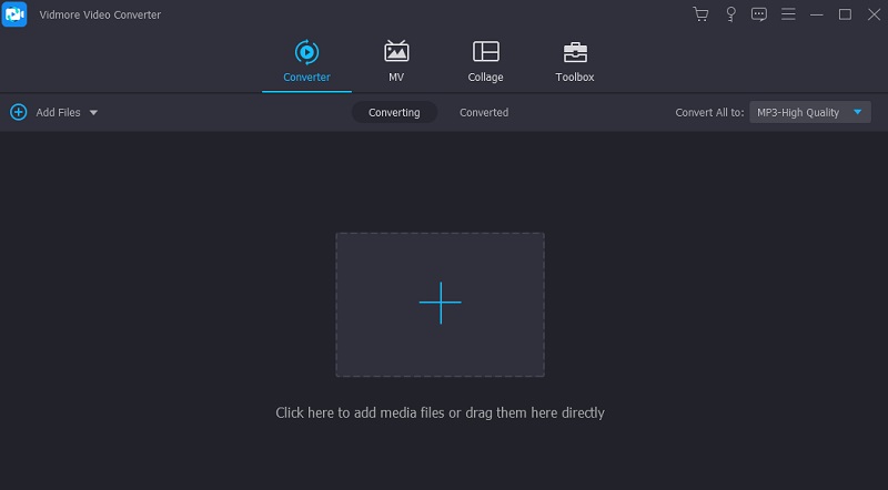 Vidmore VC MP3ファイルを追加