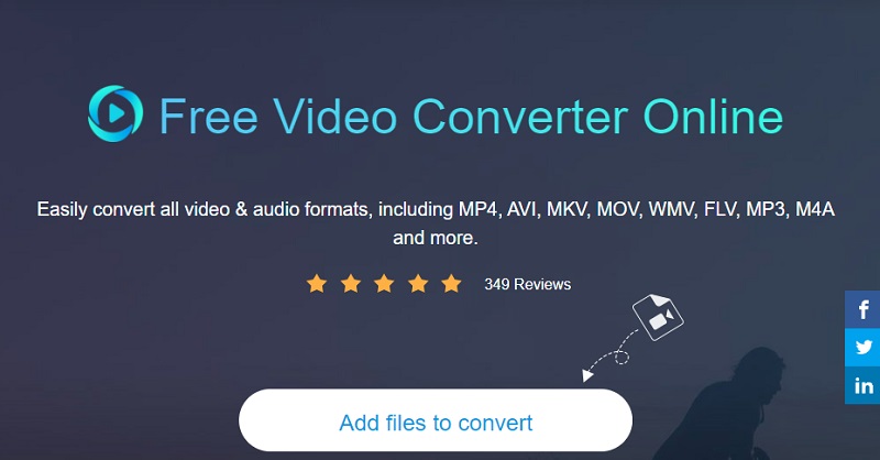 オンラインでAPEファイルを追加 Vidmore