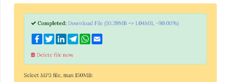 MP3を圧縮 MP3smaller