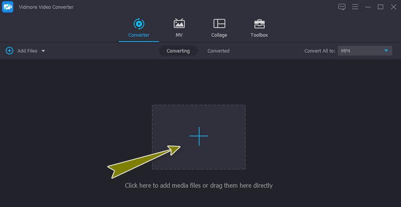 Vidmore 動画ファイルの読み込み