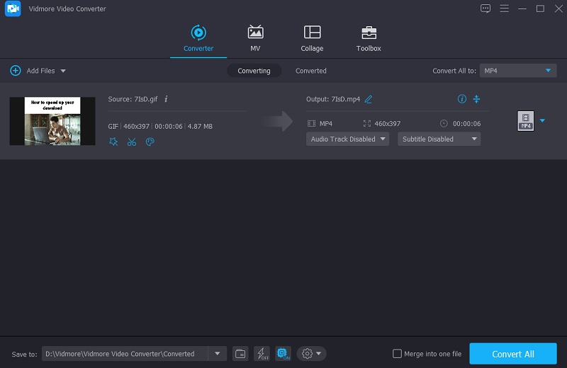 GIFファイルを追加 Vidmore