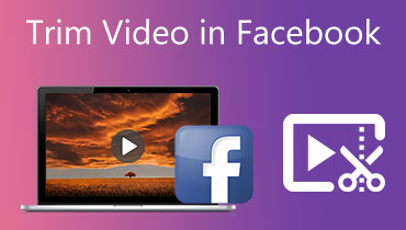Facebook で動画をトリミング