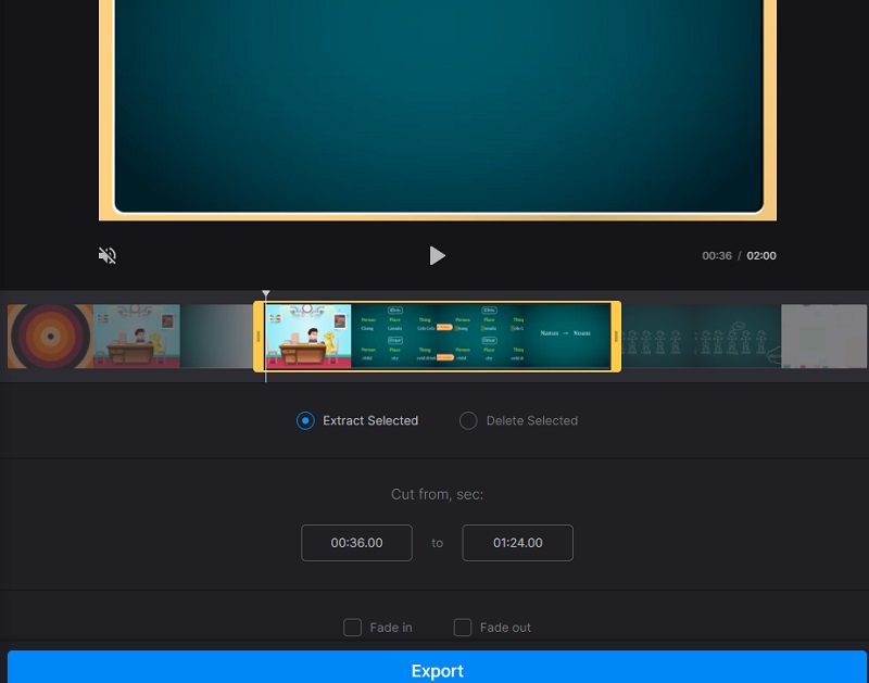 動画短縮ツール Clideo