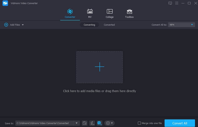 Add Videos Vidmore（動画を追加 Vidmore）