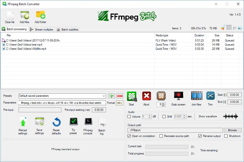 FFmpegでMKVをWEBMに変換
