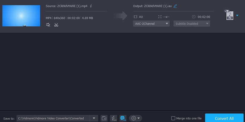 XVID に変換 Vidmore