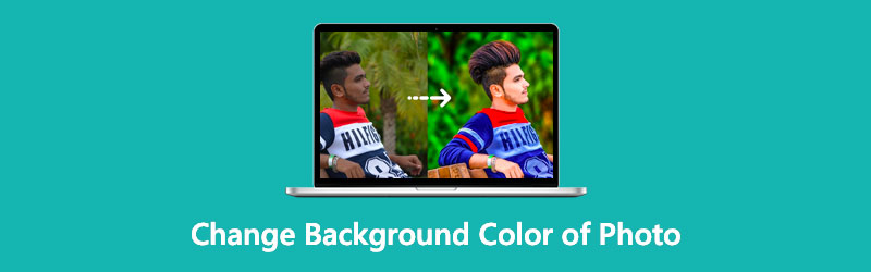 写真の背景色を変更