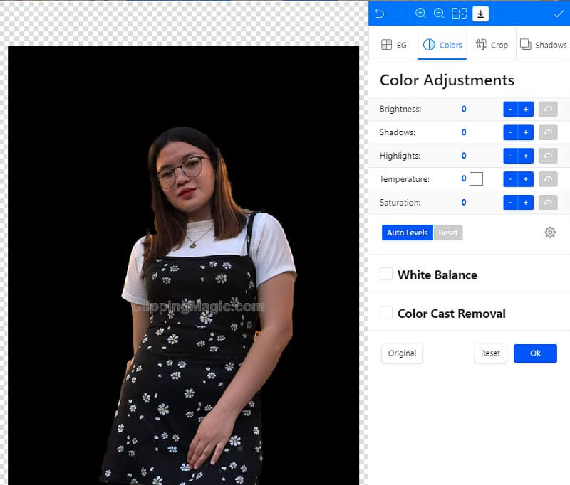 ClipMagic 画質を調整