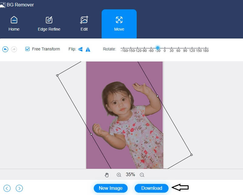 背景リムーバーVMをダウンロード