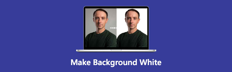 背景を白にする