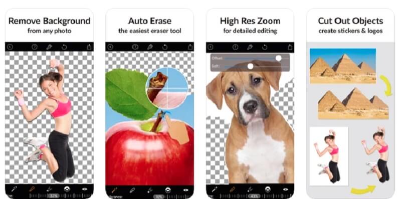 写真背景編集 マジックイレーサー