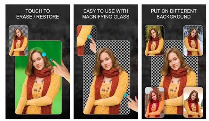 写真背景編集 シンプル背景チェンジャー