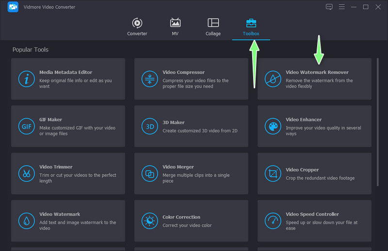 Video Watermark Remover にアクセス