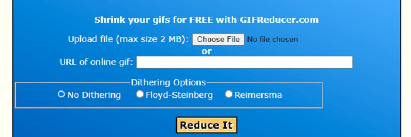 GIFを圧縮 GIF Reducer