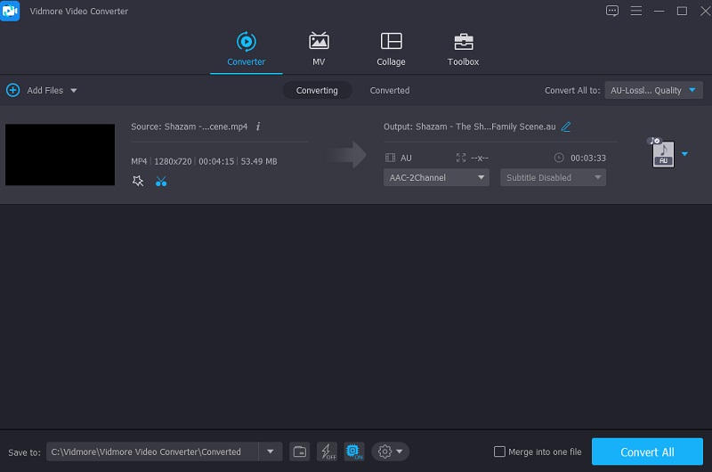 動画を変換する Vidmore