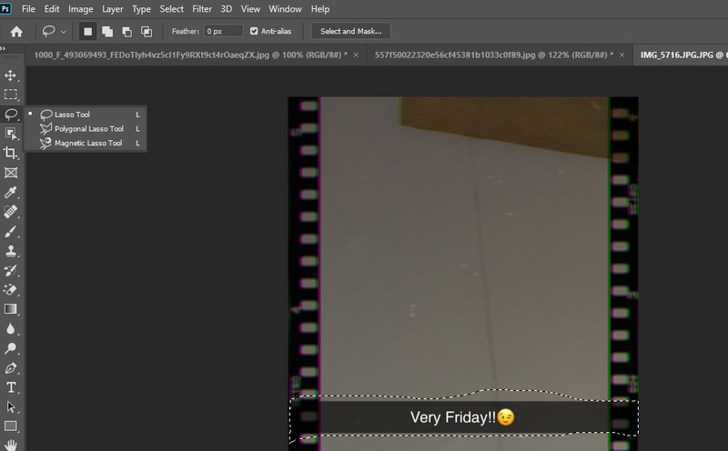 スナップテキストを強調表示