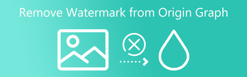 Origin グラフのウォーターマークを削除する方法