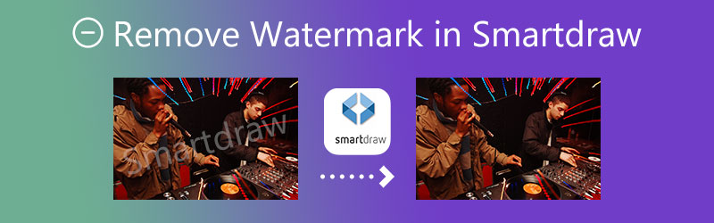 SmartDrawのウォーターマークを消す