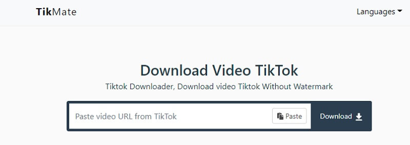 ウォーターマーク削除 TikMate