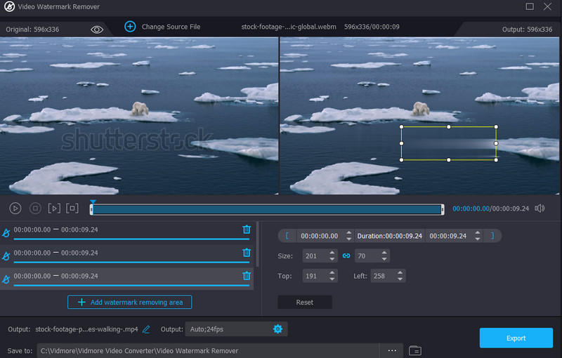 VM Video Converter インターフェース