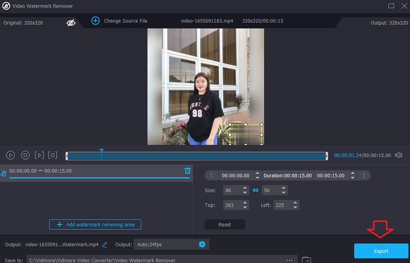 VM 動画を書き出す