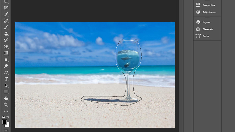 オブジェクトをハイライト