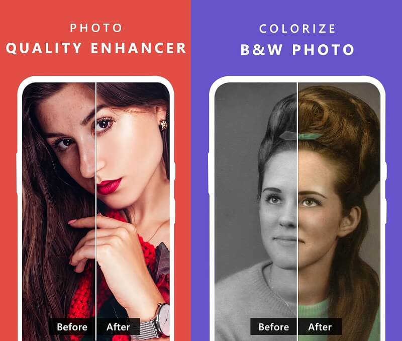 Enhance Photo Quality で画像を拡大