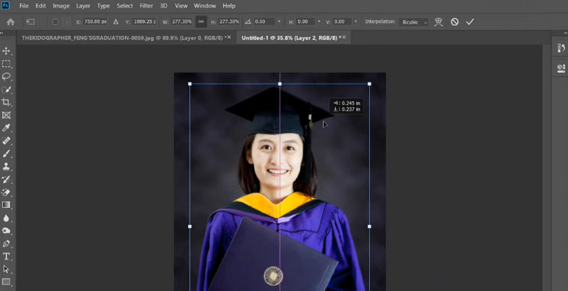 Photoshopインターフェース