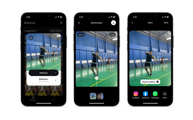 Reminiインターフェース