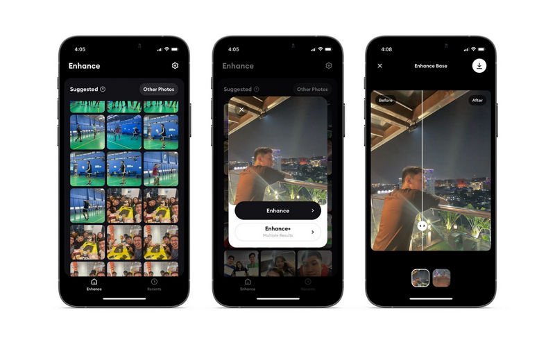 Reminiモバイルインターフェース
